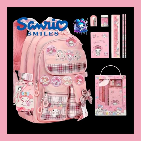 Sanrio Handbags - ❗️NEW❗️My Melody Backpack Plus Bundle